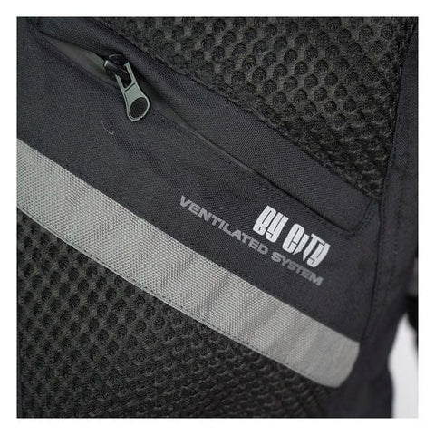 By City Huracan jacket black BY CITY MOTOVEIKALS 21