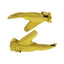 By City Texas gloves yellow BY CITY MOTOVEIKALS 21