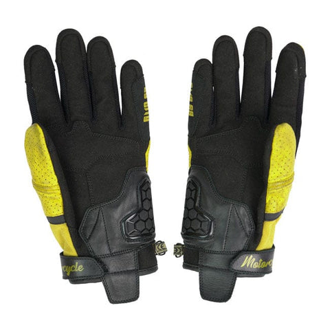 By City Tokio gloves yellow BY CITY MOTOVEIKALS 21