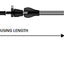 Cable Cruise Braid 39" DRAG SPECIALTIES DRAG SPECIALTIES MOTOVEIKALS 21