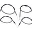 Cable set 4 parts for Simson S51, S53, S70 OEM STANDARD MOTOVEIKALS 21