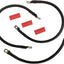 Cable Set Bat Blk82-88Fxr DRAG SPECIALTIES DRAG SPECIALTIES MOTOVEIKALS 21
