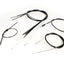 Cable set -BGM ORIGINAL, PE inner liner- Vespa PX EFL (1984-) - black BGM ORIGINAL MOTOVEIKALS 21