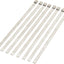 Cable Tie Silver 8" 8Pk MOOSE RACING HARD-PARTS MOOSE RACING MOTOVEIKALS 21