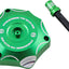 Cap Gas Alum Kaw/Gn MOOSE RACING HARD-PARTS MOOSE RACING MOTOVEIKALS 21