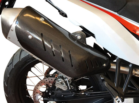 Carbon Muffler-Bag Guard MOOSE RACING HARD-PARTS MOOSE RACING MOTOVEIKALS 21
