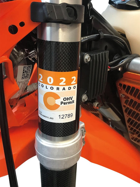 Carbon Registration Wrap MOOSE RACING HARD-PARTS MOOSE RACING MOTOVEIKALS 21