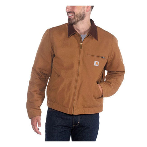 Carhartt Detroit lined jacket Carhartt brown CARHARTT MOTOVEIKALS 21