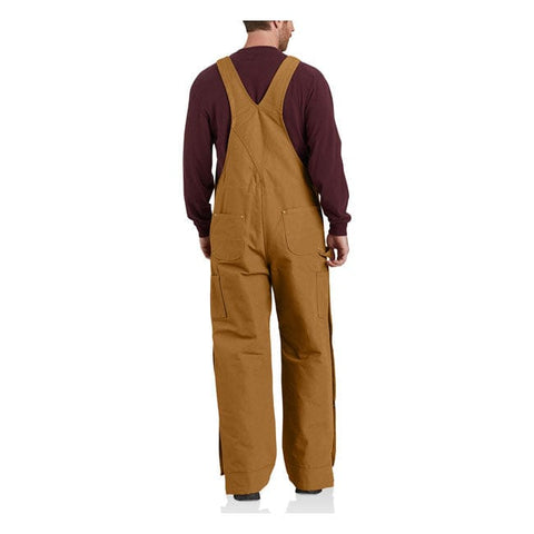 Carhartt Duck insulated bib overall carhartt brown CARHARTT MOTOVEIKALS 21