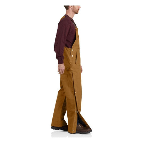 Carhartt Duck insulated bib overall carhartt brown CARHARTT MOTOVEIKALS 21