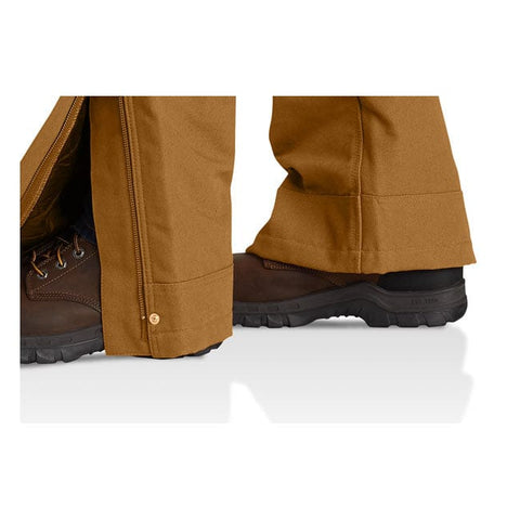 Carhartt Duck insulated bib overall carhartt brown CARHARTT MOTOVEIKALS 21