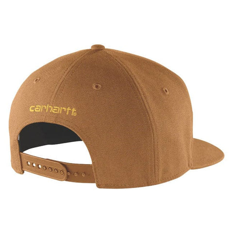 Carhartt Firm Duck Flat Brim cap carhartt® brown CARHARTT MOTOVEIKALS 21