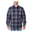 Carhartt Flannel sherpa-lined shirt navy CARHARTT MOTOVEIKALS 21