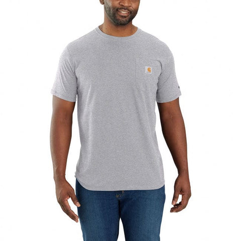 Carhartt Force Pocket S/S t-shirt heather grey CARHARTT MOTOVEIKALS 21