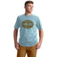 Carhartt Hamilton Graphic S/S t-shirt summer blue CARHARTT MOTOVEIKALS 21