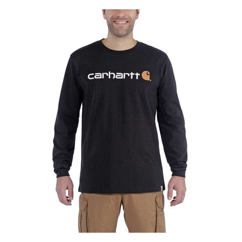 Carhartt Logo graphic long sleeve black CARHARTT MOTOVEIKALS 21
