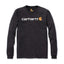 Carhartt Logo graphic long sleeve carbon heather CARHARTT MOTOVEIKALS 21