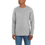 Carhartt Midweight L/S Pocket t-shirt heather grey CARHARTT MOTOVEIKALS 21