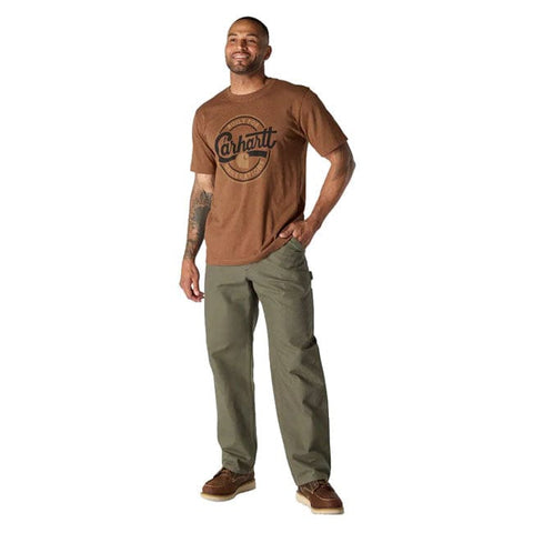 Carhartt Script Graphic t-shirt red duck heather CARHARTT MOTOVEIKALS 21