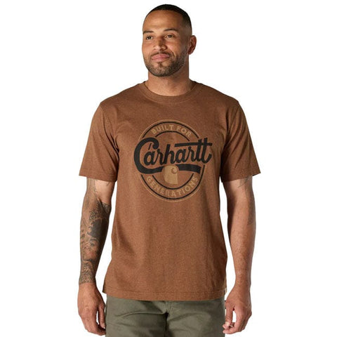 Carhartt Script Graphic t-shirt red duck heather CARHARTT MOTOVEIKALS 21