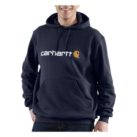 Carhartt Signature logo hoodie carbon heather CARHARTT MOTOVEIKALS 21