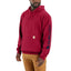 Carhartt Sleeve Logo hoodie industry red CARHARTT MOTOVEIKALS 21