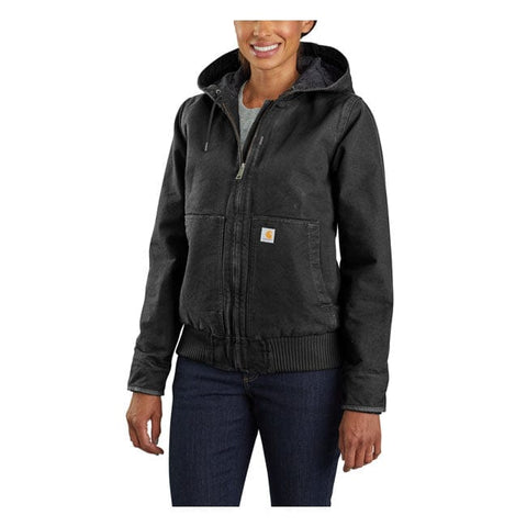 Carhartt Washed insulated female jacket black CARHARTT MOTOVEIKALS 21