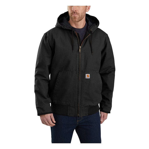 Carhartt Washed insulated jacket black CARHARTT MOTOVEIKALS 21