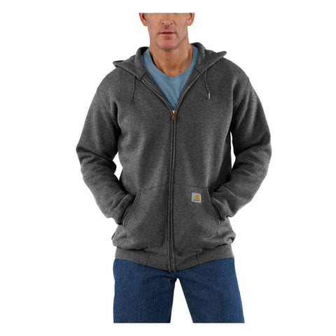 Carhartt Zip Hooded sweatshirt carbon heather CARHARTT MOTOVEIKALS 21