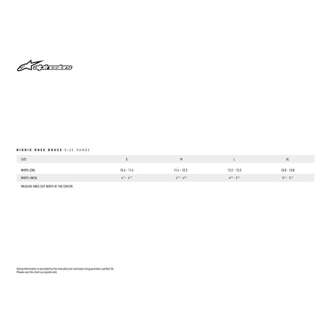 Ceļu sargi ALPINESTARS (MX) Bionic Action Black One Size ALPINESTARS MOTOVEIKALS 21