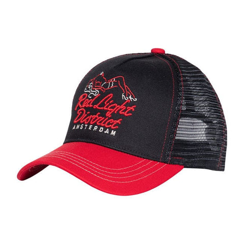 Cepure King Kerosin red / light trucker cap KING KEROSIN MOTOVEIKALS 21