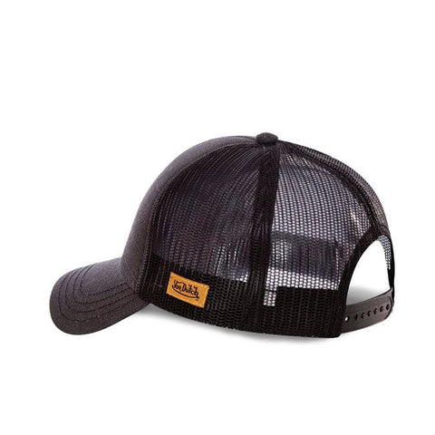 Cepure VON DUTCH TRUCKER CAP CREW9 black One Size VON DUTCH MOTOVEIKALS 21