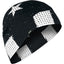 Cepure ZAN HEADGEAR Sportflex® black / white / star ZAN HEADGEAR MOTOVEIKALS 21