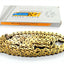 Chain IGM 420 x 128 links gold for Honda MT MB MTX MBX 50 80 Mokick moped DIVERSE / IMPORT MOTOVEIKALS 21