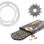 chain kit 12/45 teeth for Aprilia Pegaso 50, RX3 50 101 OCTANE MOTOVEIKALS 21