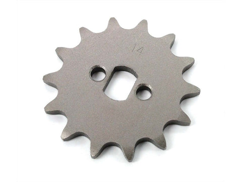 Chain sprocket 14 teeth for Zündapp Moped M 50, Moped 25 Bergsteiger Type 434 DIVERSE / IMPORT MOTOVEIKALS 21