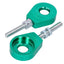 chain tensioner set aluminum green anodized 12mm 101 OCTANE MOTOVEIKALS 21