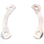 Chain wheel locking plate MOGA 2 pieces for Hercules K 50 RX, SX, RE, RL, SE, SL, SB 1, 2, 3, 4 MOGA MOTOVEIKALS 21