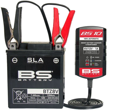 Charger Bs10 6V/12V-1A - Uk Pl BS BATTERY BS BATTERY MOTOVEIKALS 21