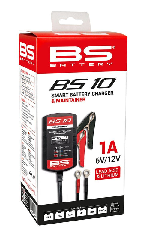 Charger Bs10 6V/12V-1A - Uk Pl BS BATTERY BS BATTERY MOTOVEIKALS 21