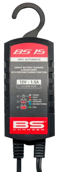 Charger Bs15 12V-1.5A BS BATTERY BS BATTERY MOTOVEIKALS 21