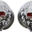 Chr Skull Grip W/Red Eyes DRAG SPECIALTIES DRAG SPECIALTIES MOTOVEIKALS 21
