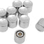 Chrome Long Button Cap DRAG SPECIALTIES DRAG SPECIALTIES MOTOVEIKALS 21