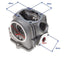 Cilindra galvas komplekts 68mm CAMSHAFT 50cc 4T REPLICA MOTOVEIKALS 21