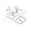 Cilindra galvas skrūvju blīvslēgs HONDA OEM: 90543-MV9-670 HONDA OEM MOTOVEIKALS 21