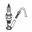 Cilindra galvas temperatūras sensors KOSO 10 mm JST KOSO MOTOVEIKALS 21