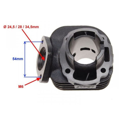 Cilindra komplekts 50 cc 40mm  HONDA DIO ZX AF35 REPLICA MOTOVEIKALS 21