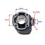 Cilindra komplekts 50cc 2T PIN DIA. 12 KEEWAY REPLICA MOTOVEIKALS 21