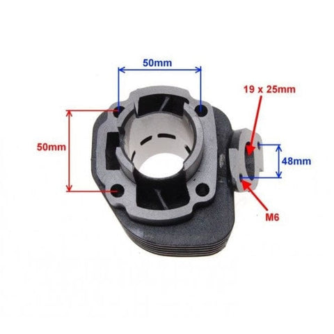 Cilindra komplekts 50cc 2T PIN DIA. 12 KEEWAY REPLICA MOTOVEIKALS 21