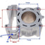 Cilindra komplekts YAMAHA YZF125R 52.00mm REPLICA MOTOVEIKALS 21